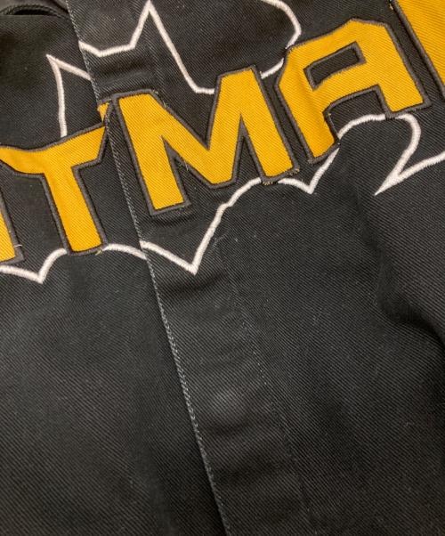 DC COMICS（ディーシーコミックス）DC COMICS (ディーシーコミックス) バッドマン刺繍ジャケット ブラック サイズ:XLの古着・服飾アイテム