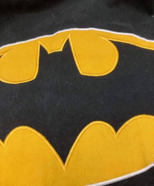 DC COMICS（ディーシーコミックス）DC COMICS (ディーシーコミックス) バッドマン刺繍ジャケット ブラック サイズ:XLの古着・服飾アイテム