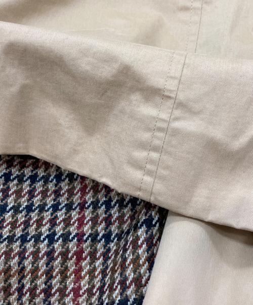 Aquascutum（アクアスキュータム）Aquascutum (アクアスキュータム) リバーシブルステンカラーコート ベージュ サイズ:不明の古着・服飾アイテム