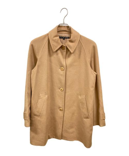RALPH LAUREN（ラルフローレン）RALPH LAUREN (ラルフローレン) カシミヤ混ショートコート ベージュ サイズ:11の古着・服飾アイテム