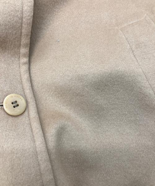 RALPH LAUREN（ラルフローレン）RALPH LAUREN (ラルフローレン) カシミヤ混ショートコート ベージュ サイズ:11の古着・服飾アイテム