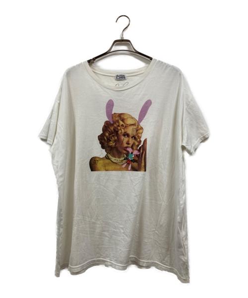 Hysteric Glamour（ヒステリックグラマー）Hysteric Glamour (ヒステリックグラマー) SKOLOCT (スコロクト) プリントTシャツ ホワイト サイズ:FREEの古着・服飾アイテム