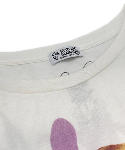 Hysteric Glamour（ヒステリックグラマー）Hysteric Glamour (ヒステリックグラマー) SKOLOCT (スコロクト) プリントTシャツ ホワイト サイズ:FREEの古着・服飾アイテム