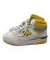 NEW BALANCE (ニューバランス) ハイカットスニーカー イエロー×ホワイト サイズ:25cm：5000円