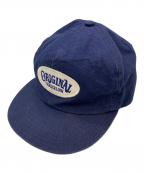 TENDERLOINテンダーロイン）の古着「キャップ」｜ネイビー