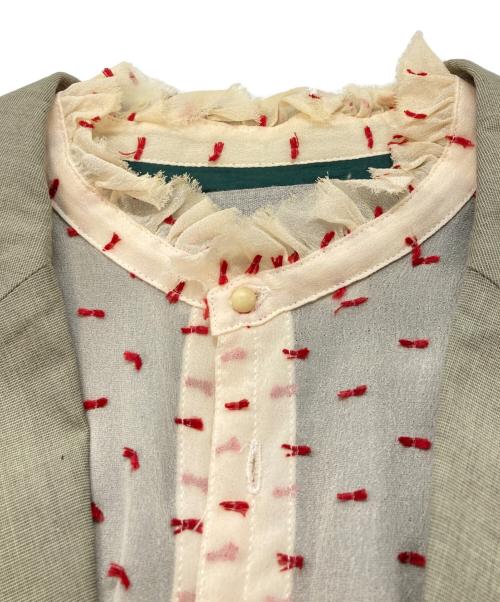 UNDERCOVER（アンダーカバー）UNDERCOVER (アンダーカバー) 再構築リメイクドッキングジャケット グリーン サイズ:2の古着・服飾アイテム