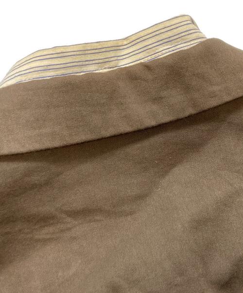 UNDERCOVER（アンダーカバー）UNDERCOVER (アンダーカバー) 再構築リメイクドッキングジャケット ブラウン サイズ:3の古着・服飾アイテム