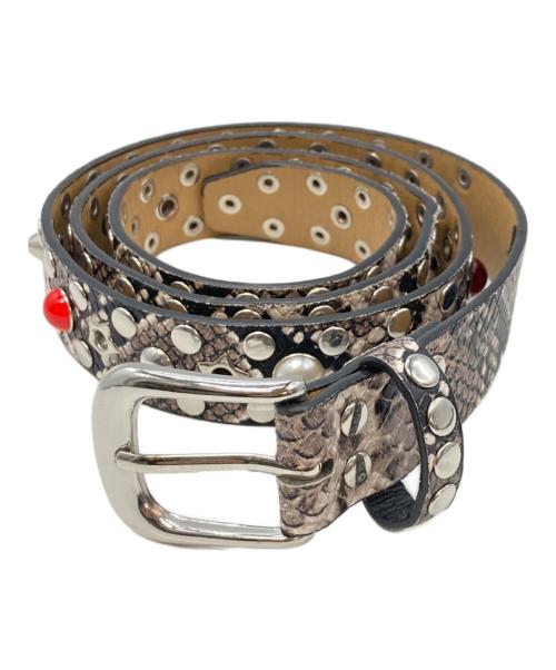 Jaded London（ジェイデッドロンドン）jaded london (ジェイデッドロンドン) Silver Mamba Belt シルバーの古着・服飾アイテム