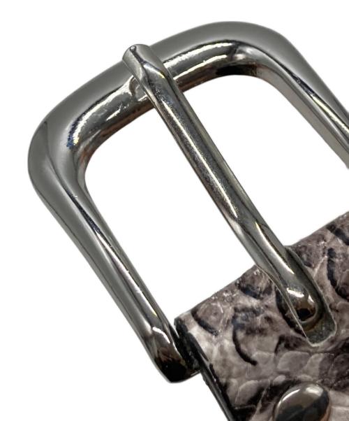 Jaded London（ジェイデッドロンドン）jaded london (ジェイデッドロンドン) Silver Mamba Belt シルバーの古着・服飾アイテム