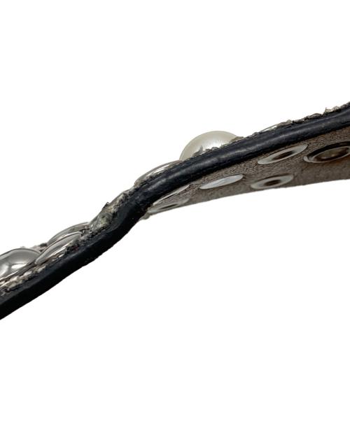 Jaded London（ジェイデッドロンドン）jaded london (ジェイデッドロンドン) Silver Mamba Belt シルバーの古着・服飾アイテム