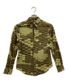 COMME des GARCONS（コムデギャルソン）の古着「総柄シャツ」｜カーキ