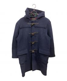 GLOVER ALL（グローバーオール）の古着「フーデットダッフルコート」｜ネイビー