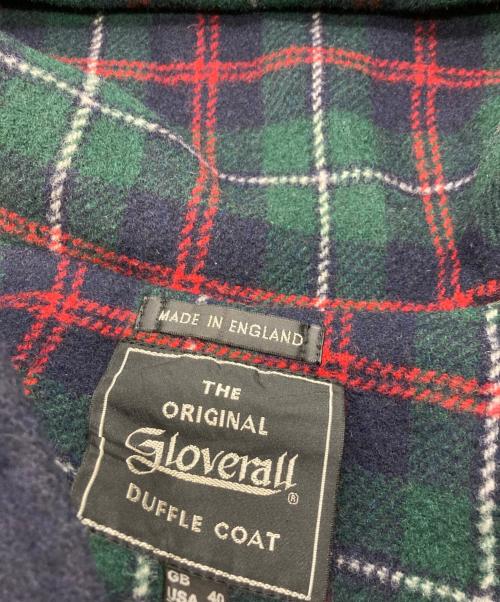 GLOVER ALL（グローバーオール）GLOVER ALL (グローバーオール) フーデットダッフルコート ネイビー サイズ:40の古着・服飾アイテム
