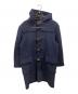 GLOVER ALL（グローバーオール）の古着「フーデットダッフルコート」｜ネイビー