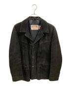 Schottショット）の古着「80’ｓスウェードレザージャケット」｜ブラック