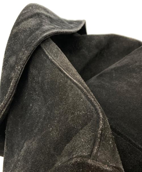 Schott（ショット）Schott (ショット) 80’ｓスウェードレザージャケット ブラック サイズ:42の古着・服飾アイテム