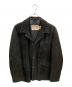 Schott（ショット）の古着「80’ｓスウェードレザージャケット」｜ブラック