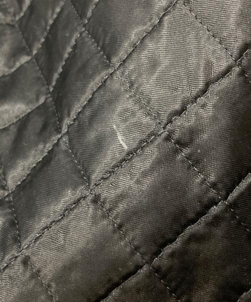 MIU MIU（ミュウミュウ）MIU MIU (ミュウミュウ) キルティングスカート ブラック サイズ:38の古着・服飾アイテム