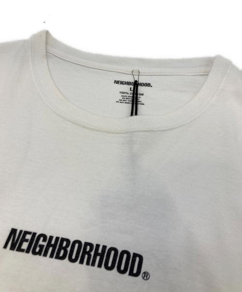 NEIGHBORHOOD（ネイバーフッド）NEIGHBORHOOD (ネイバーフッド) プリントカットソー ホワイト サイズ:Ⅼの古着・服飾アイテム