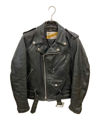 ダブル 34サイズ ショット 118 Schott ライダースジャケット 『118』最高の革質を誇る Jacket Riders Double Schott VINTAGE】90s ジャケット・アウター