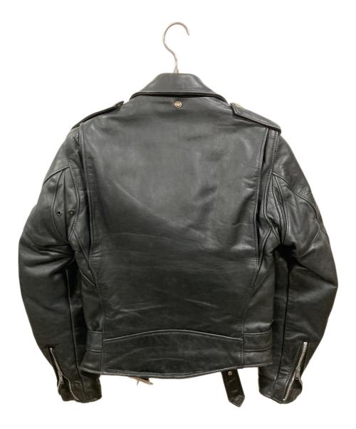 Schott（ショット）Schott (ショット) ダブルライダースジャケット ブラック サイズ:34の古着・服飾アイテム
