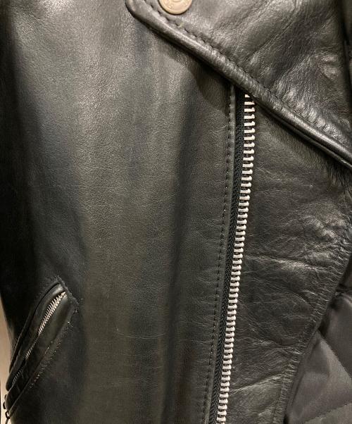 Schott（ショット）Schott (ショット) ダブルライダースジャケット ブラック サイズ:34の古着・服飾アイテム