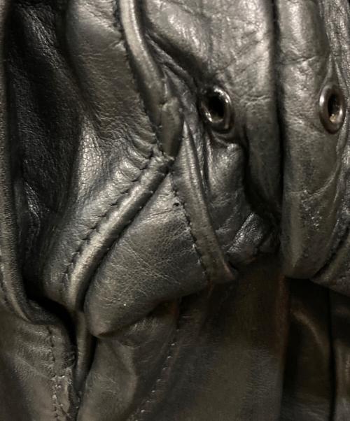 Schott（ショット）Schott (ショット) ダブルライダースジャケット ブラック サイズ:34の古着・服飾アイテム