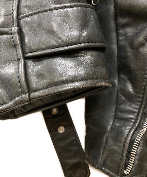Schott（ショット）Schott (ショット) ダブルライダースジャケット ブラック サイズ:34の古着・服飾アイテム