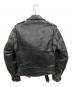 Schott (ショット) ダブルライダースジャケット ブラック サイズ:34：35000円