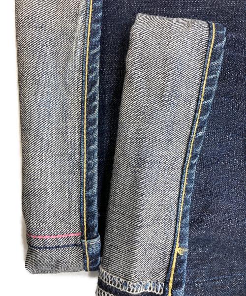 MOMOTARO JEANS（桃太郎ジーンズ）MOMOTARO JEANS (桃太郎ジーンズ) 出陣 タイトフィットベルカット インディゴ サイズ:29の古着・服飾アイテム