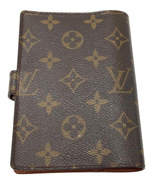 LOUIS VUITTON（ルイ ヴィトン）LOUIS VUITTON (ルイ ヴィトン) 手帳カバー ブラウンの古着・服飾アイテム