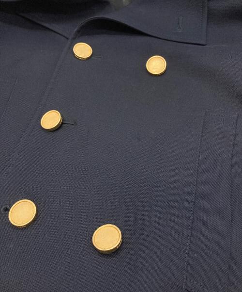 Saint Laurent Paris（サンローランパリ）Saint Laurent Paris (サンローランパリ) ダブルブレストジャケット ネイビー サイズ:46の古着・服飾アイテム