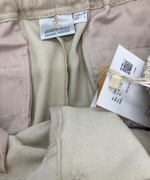 GRAMICCI（グラミチ）GRAMICCI (グラミチ) ストレッチ ワイドスラックス アイボリー サイズ:XLの古着・服飾アイテム
