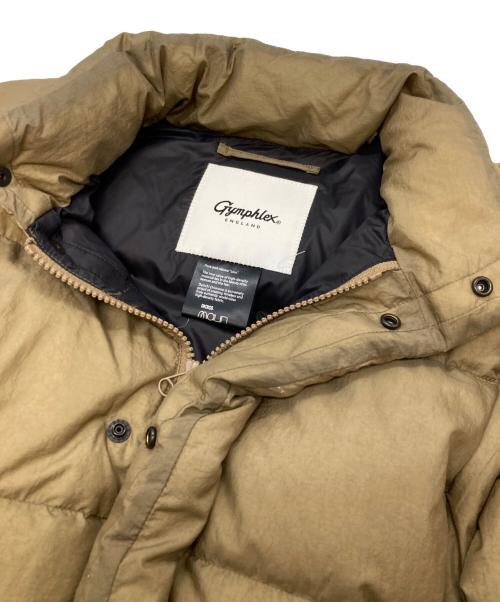 Gymphlex（ジムフレックス）Gymphlex (ジムフレックス) ショートダウンジャケット ベージュ サイズ:14の古着・服飾アイテム