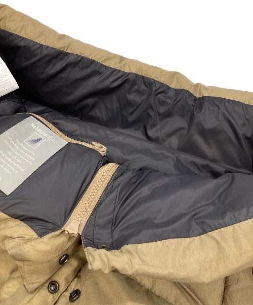 Gymphlex（ジムフレックス）Gymphlex (ジムフレックス) ショートダウンジャケット ベージュ サイズ:14の古着・服飾アイテム