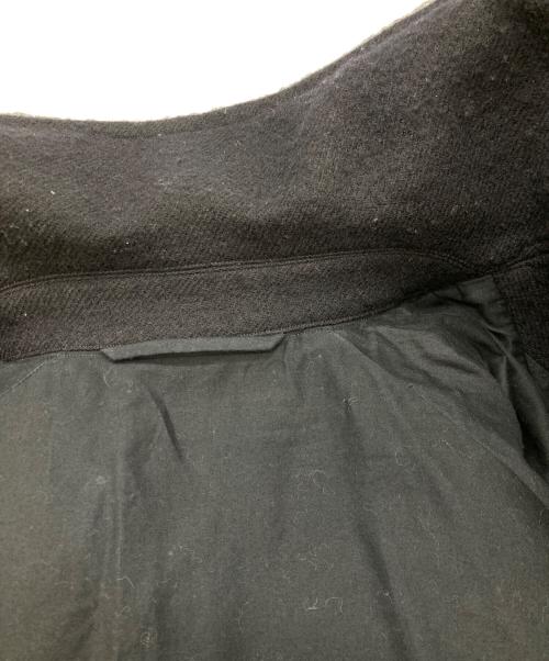 COMOLI（コモリ）COMOLI (コモリ) ウールショールカラーコート ネイビー サイズ:1の古着・服飾アイテム