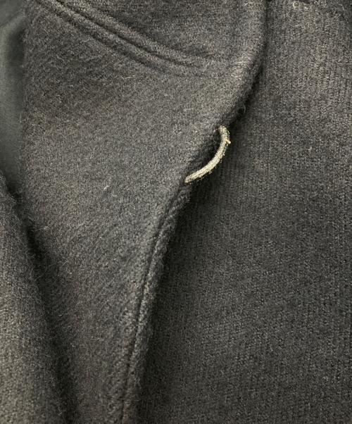 COMOLI（コモリ）COMOLI (コモリ) ウールショールカラーコート ネイビー サイズ:1の古着・服飾アイテム