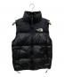 THE NORTH FACE（ザ ノース フェイス）の古着「NUPTSE HYBRID DOWN BALL VEST」｜ブラック