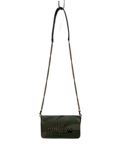 MARC JACOBS（マークジェイコブズ）MARC JACOBS (マークジェイコブズ) THE CAMO JACQUARD MINI BAG カーキの古着・服飾アイテム