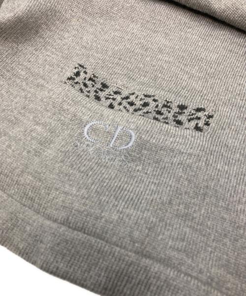 Christian Dior Sports（クリスチャン ディオールスポーツ）Christian Dior Sports (クリスチャン ディオールスポーツ) ニットポロシャツ グレー サイズ:Ｍの古着・服飾アイテム