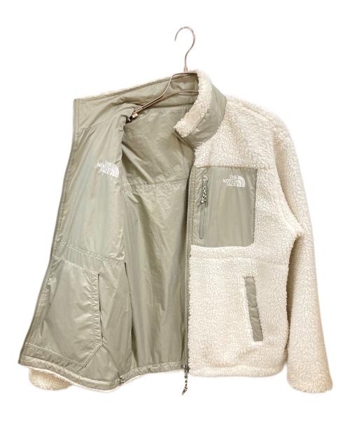 THE NORTH FACE（ザ ノース フェイス）THE NORTH FACE (ザ ノース フェイス) RVS FLEECE JACKET ホワイト×グリーン サイズ:Lの古着・服飾アイテム
