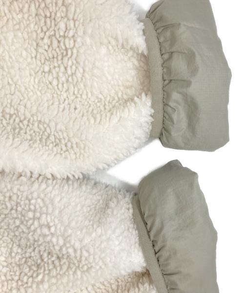 THE NORTH FACE（ザ ノース フェイス）THE NORTH FACE (ザ ノース フェイス) RVS FLEECE JACKET ホワイト×グリーン サイズ:Lの古着・服飾アイテム