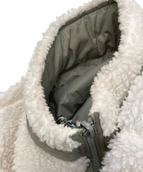 THE NORTH FACE（ザ ノース フェイス）THE NORTH FACE (ザ ノース フェイス) RVS FLEECE JACKET ホワイト×グリーン サイズ:Lの古着・服飾アイテム