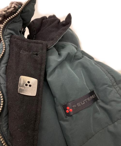 PEUTEREY（ピューテリー）PEUTEREY (ピューテリー) ダウンコート ブルー サイズ:Ｍの古着・服飾アイテム