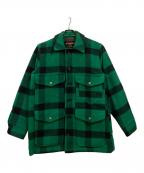 McGREGORマクレガー）の古着「バッファローチェックウールハンティングジャケット」｜グリーン