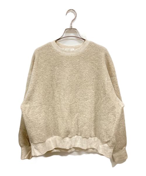 KAGURE（カグレ）kagure (カグレ) ウールボアプルオーバー ベージュ サイズ:Freeの古着・服飾アイテム
