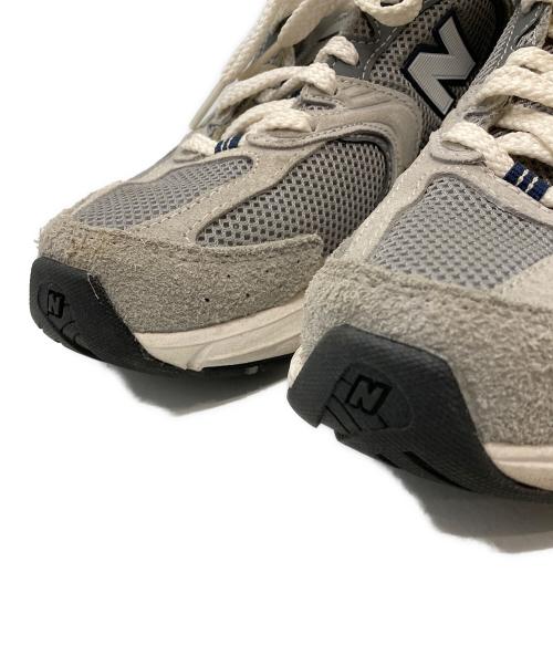 NEW BALANCE（ニューバランス）NEW BALANCE (ニューバランス) ローカットスニーカー グレー×ベージュ サイズ:26.5cmの古着・服飾アイテム