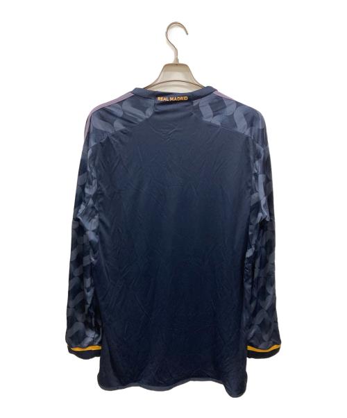 adidas（アディダス）adidas (アディダス) ゲームシャツ ネイビー サイズ:2XLの古着・服飾アイテム