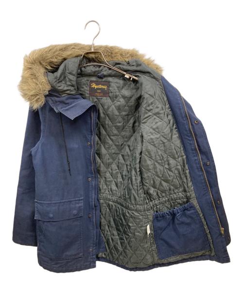 Hysteric Glamour（ヒステリックグラマー）Hysteric Glamour (ヒステリックグラマー) モッズコート ネイビー サイズ:FREEの古着・服飾アイテム