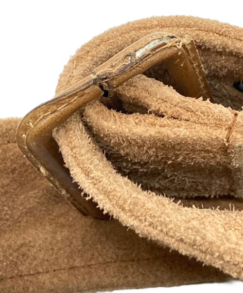 POLO RALPH LAUREN（ポロ・ラルフローレン）POLO RALPH LAUREN (ポロ・ラルフローレン) スエードレザーコート ベージュ サイズ:Ｌの古着・服飾アイテム